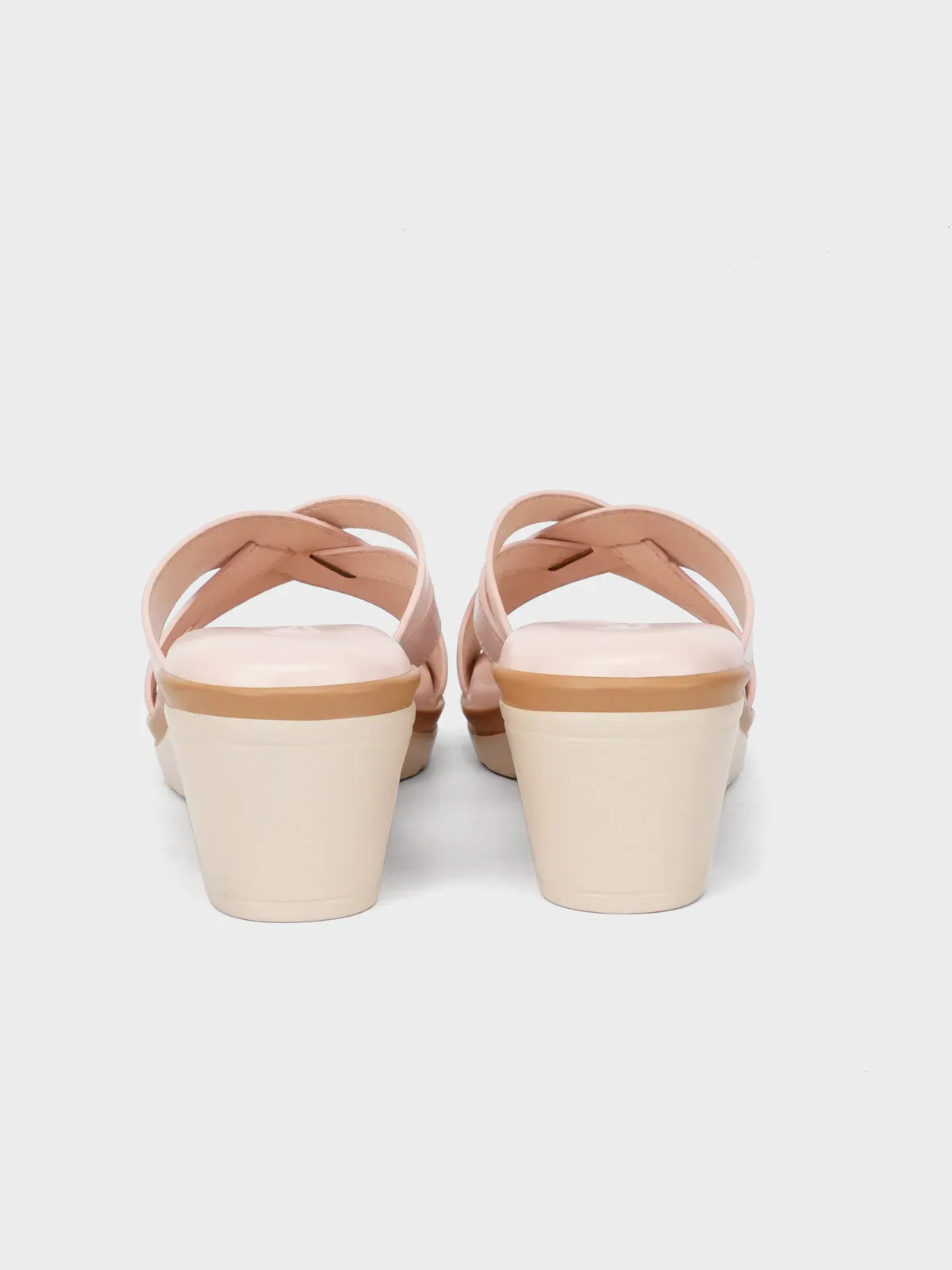 Womens "ZAREK" Open Toe Comfort Slippers