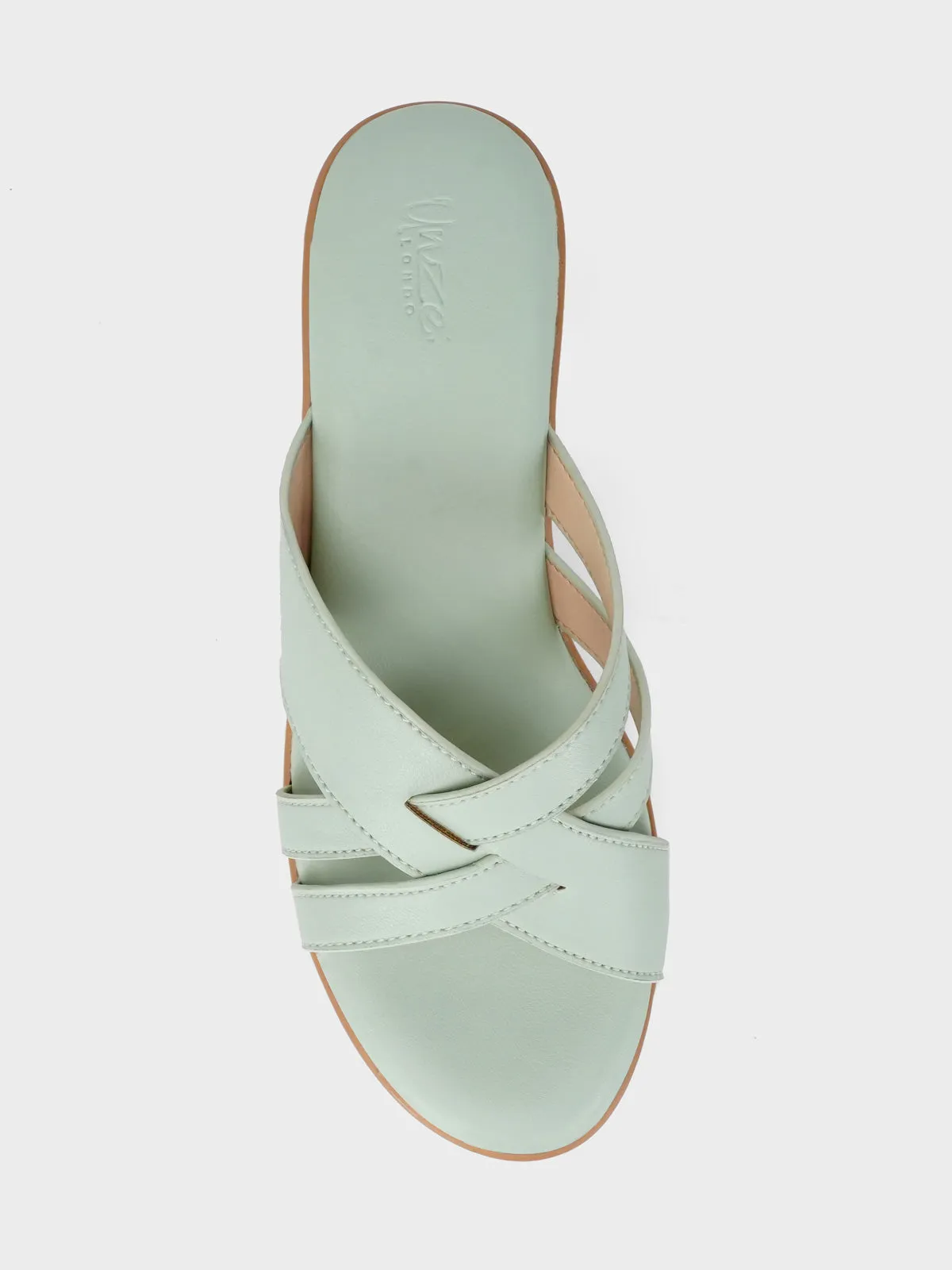 Womens "ZAREK" Open Toe Comfort Slippers