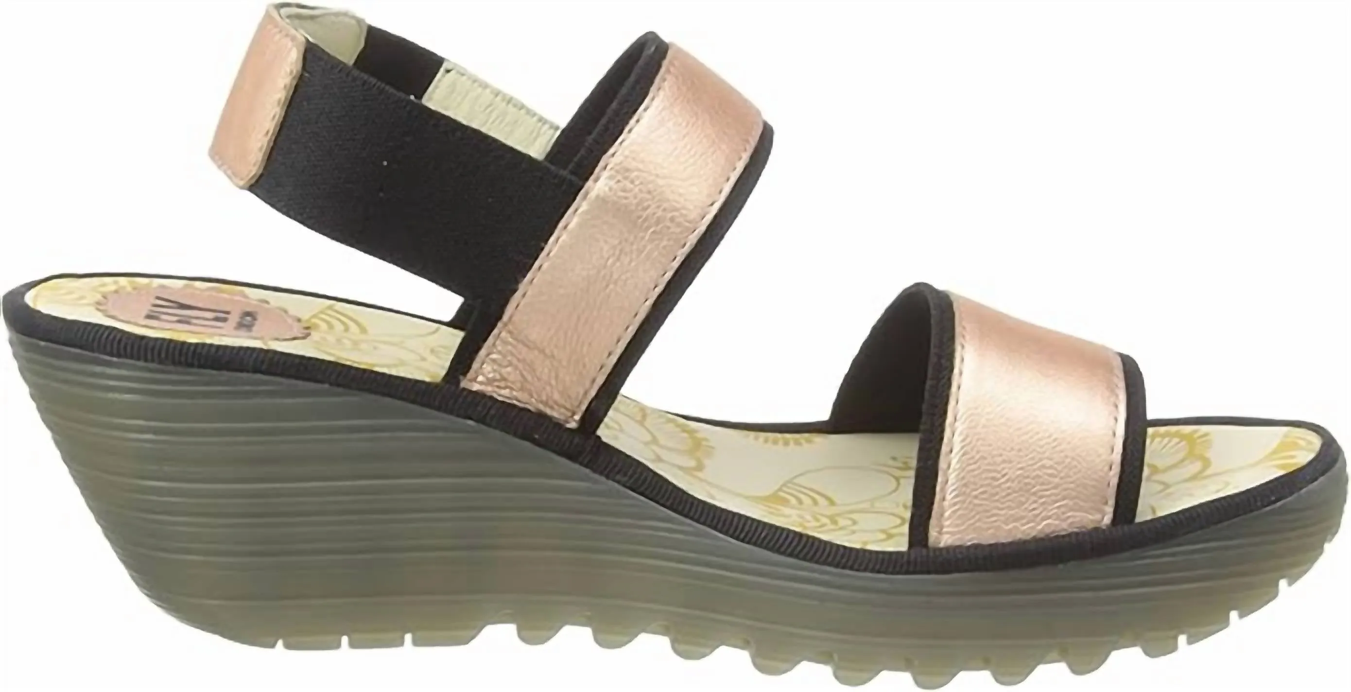 Women's Yaco Wedge Sandals In Blush Gold