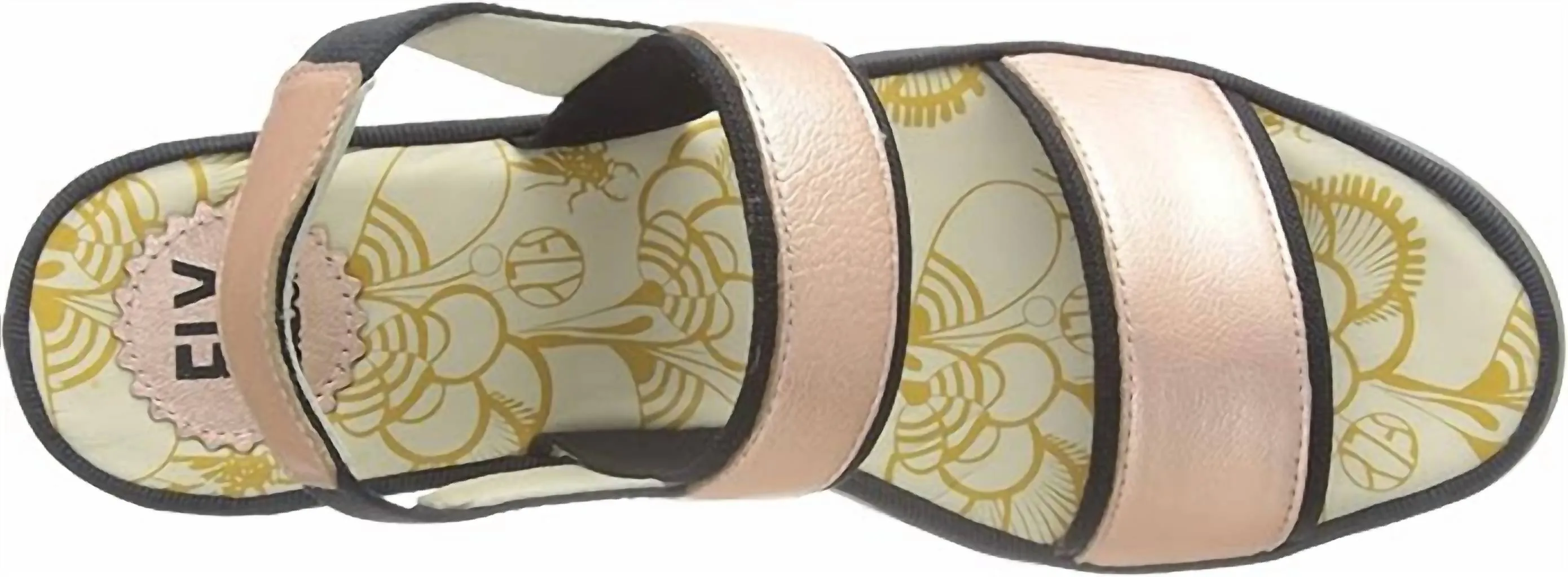 Women's Yaco Wedge Sandals In Blush Gold
