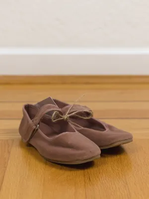 Zara Velvet Dress Slippers - Blush